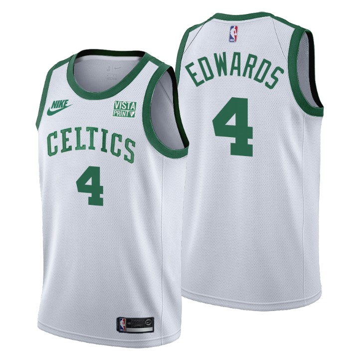 Men's Boston Celtics Carsen Edward #4 75th Anniversary Jersey 2401LAHM